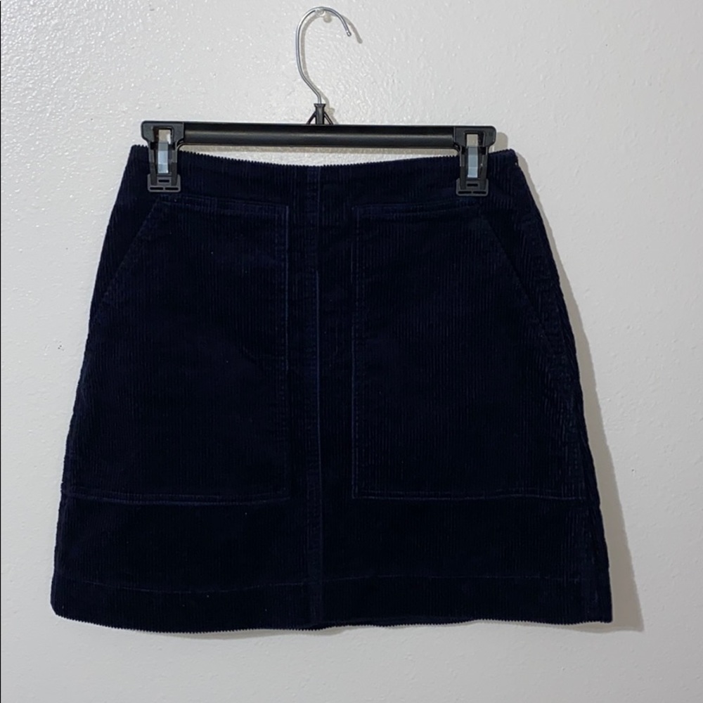 Dark Blue Skirt